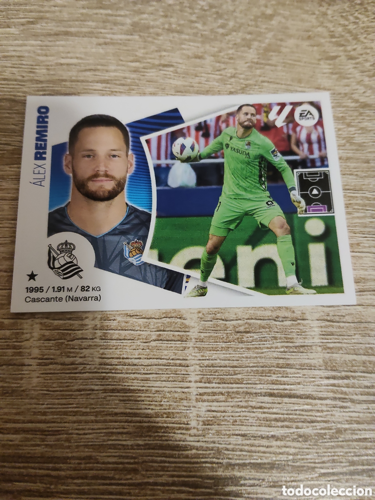 Cromos de f&uacute;tbol: Remiro Real Sociedad liga 2024 2025 24 25 ediciones este