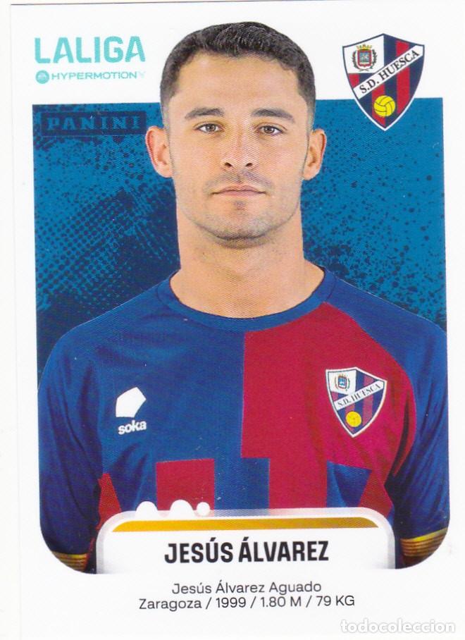 Figurine di Calcio: LA LIGA HYPERMOTION 2025-26 * JES&Uacute;S &Aacute;LVAREZ N&ordm; 241B DEL HUESCA * NUEVO (A-15)