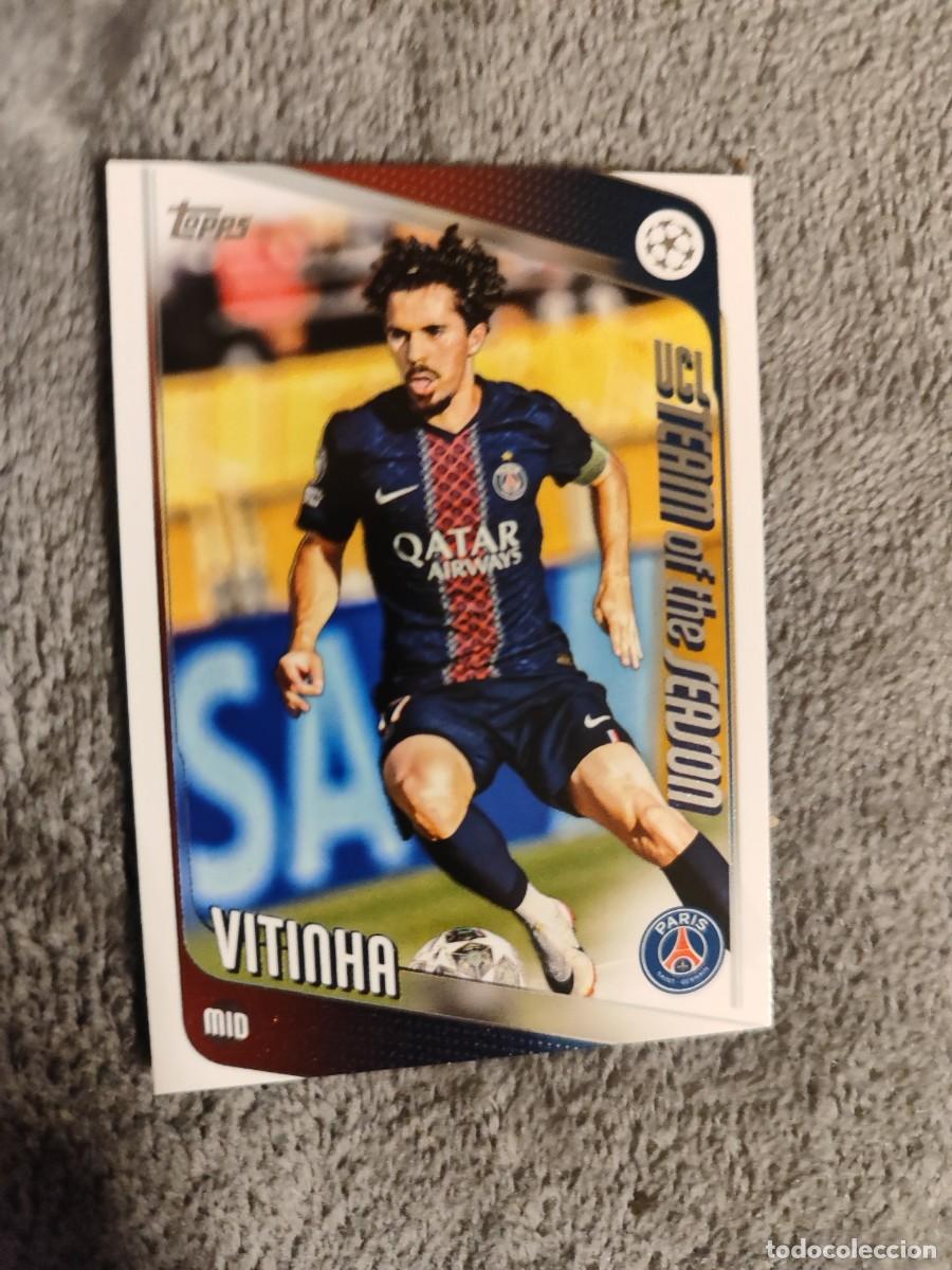 Fu&szlig;ball-Sticker: 46 VITINHA PARIS SAINT-GERMAIN UCC FLAGSHIP 2025 26 TOPPS 25 2026 CHAMPIONS LEAGUE