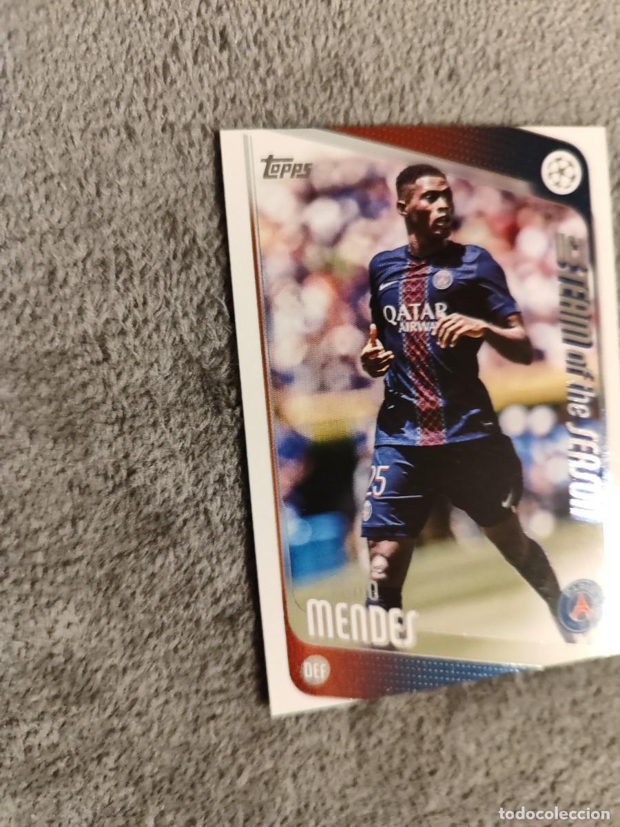 Fu&szlig;ball-Sticker: 69 NUNO MENDES PARIS SAINT-GERMAIN UCC FLAGSHIP 2025 26 TOPPS 25 2026 CHAMPIONS LEAGUE