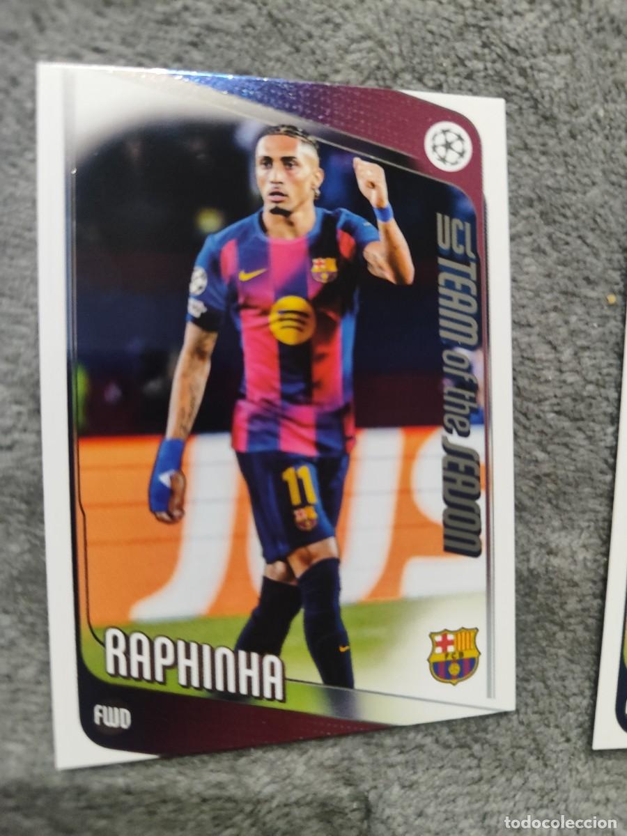 Figurine di Calcio: 97 RAPHINHA FC BARCELONA UCC FLAGSHIP 2025 26 TOPPS 25 2026 CHAMPIONS LEAGUE