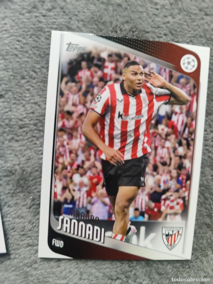 Figurine di Calcio: 105 MAROAN SANNADI ATHLETIC CLUB UCC FLAGSHIP 2025 26 TOPPS 25 2026 CHAMPIONS LEAGUE