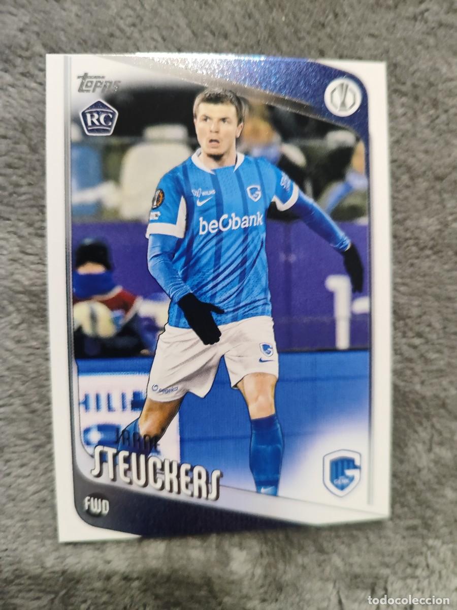 Cromos de f&uacute;tbol: 126 JARNE STEUCKERS KRC GENK RC ROOKIE CARD UCC FLAGSHIP 2025 26 TOPPS 25 2026 CHAMPIONS LEAGUE