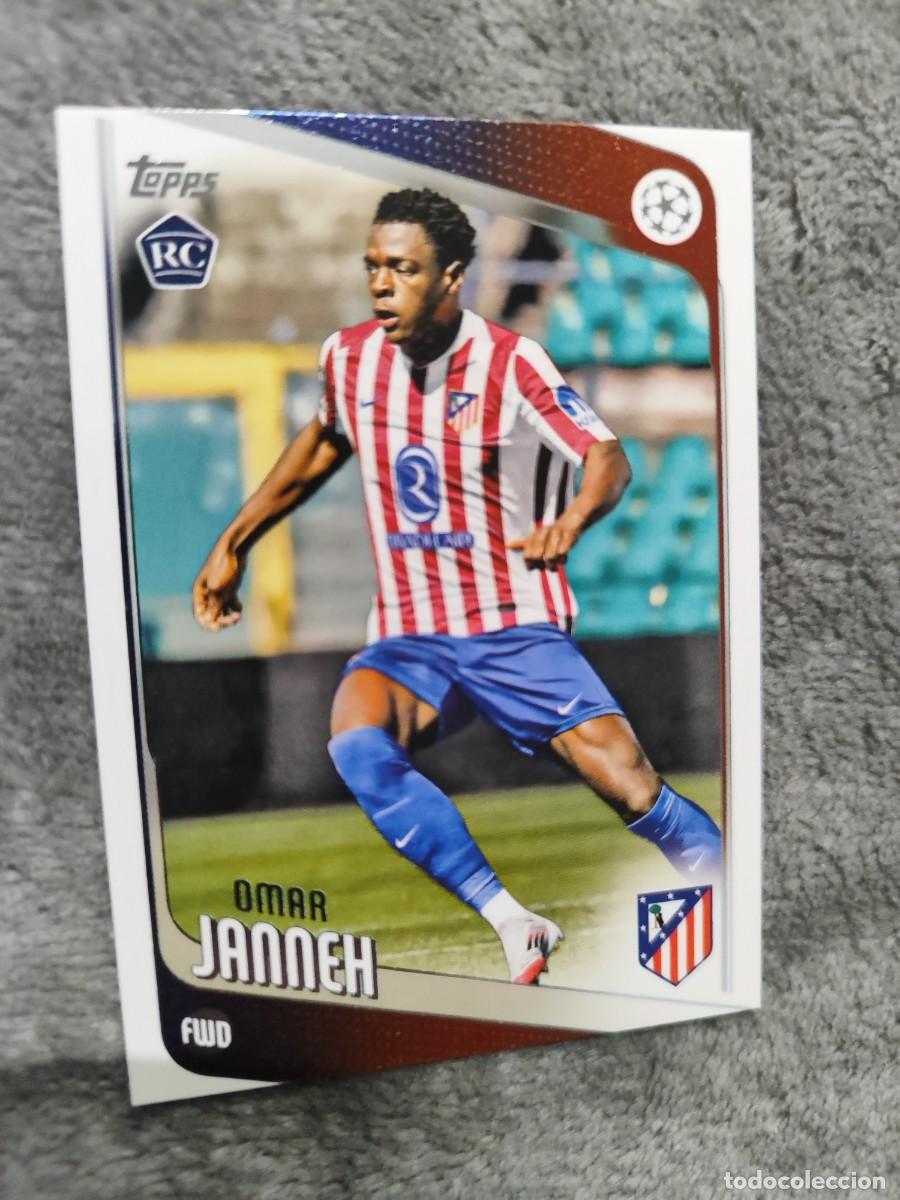 Fu&szlig;ball-Sticker: 137 OMAR JANNEH ATL&Eacute;TICO DE MADRID RC ROOKIE CARD UCC FLAGSHIP 2025 26 TOPPS 25 2026 CHAMPIONS LEAGU