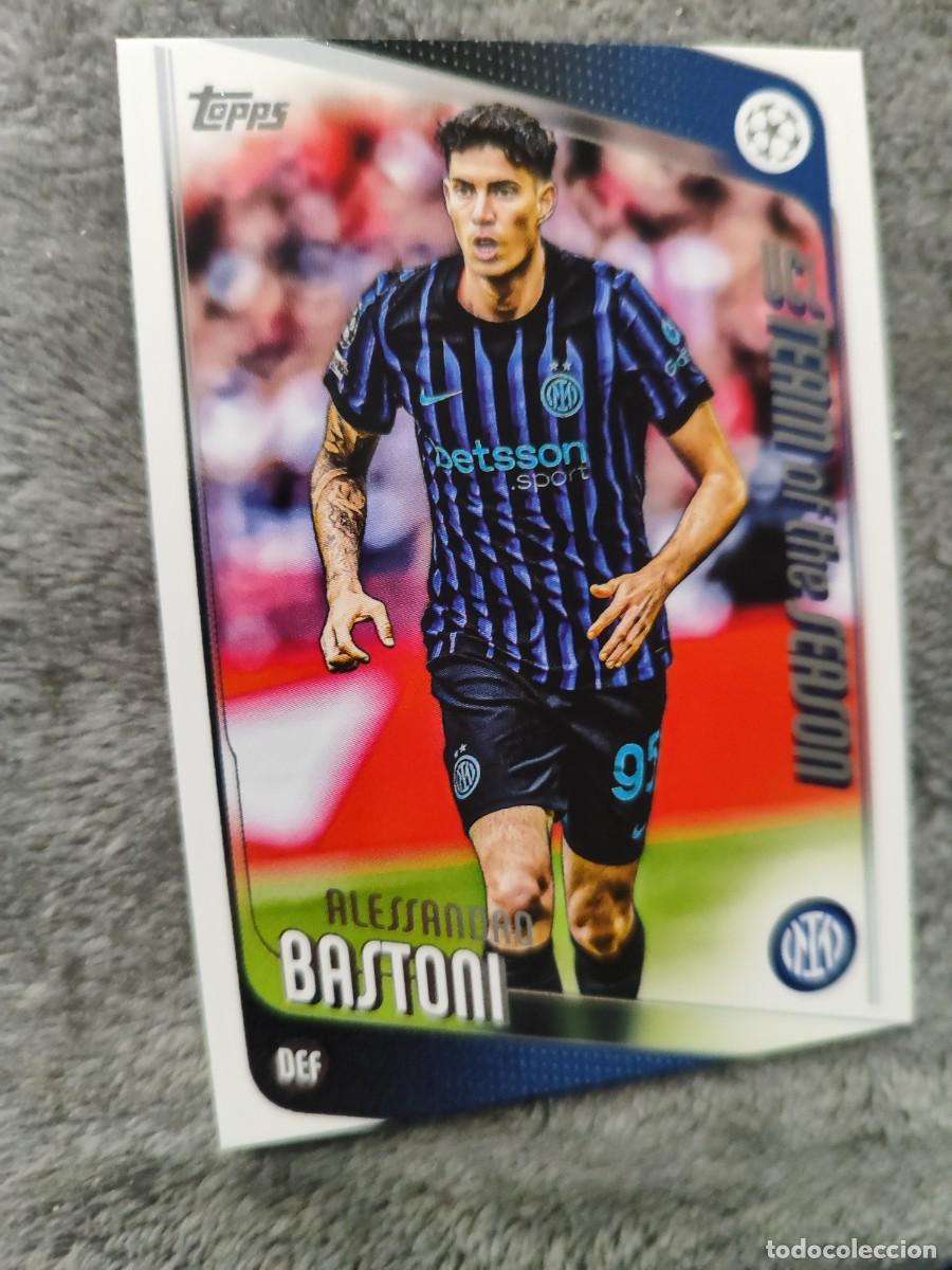 Cromos de F&uacute;tbol: 143 ALESSANDRO BASTONI FC INTERNAZIONALE MILANO UCC FLAGSHIP 2025 26 TOPPS 25 2026 CHAMPIONS LEAGUE