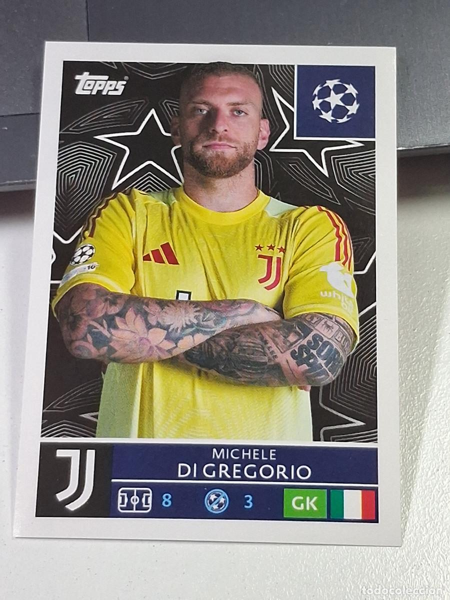 Cromos de f&uacute;tbol: 240 DI GREGORIO JUVENTUS UEFA CHAMPIONS LEAGUE STICKER TOPPS 2025-26 2026 UCL