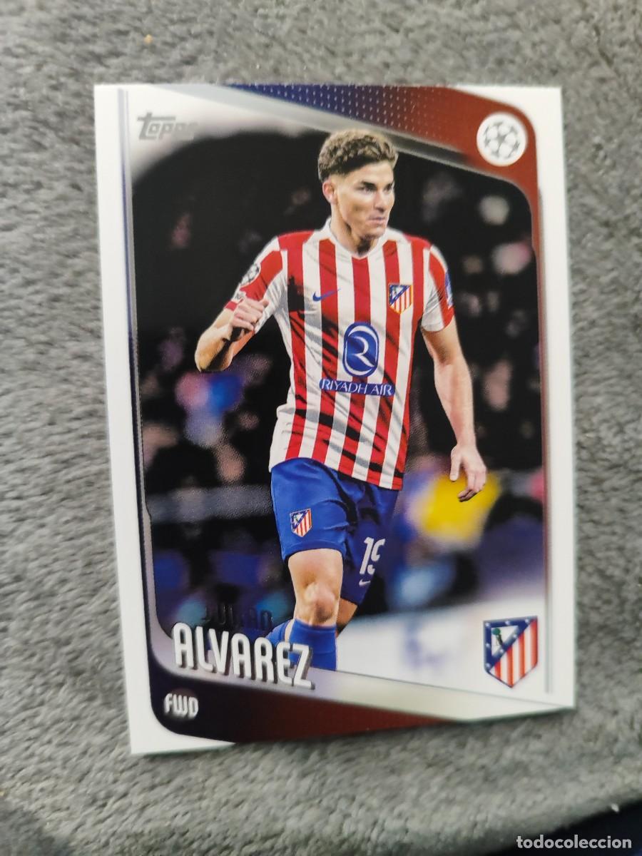 Figurine di Calcio: 154 JULI&Aacute;N ALVAREZ ATL&Eacute;TICO DE MADRID UCC FLAGSHIP 2025 26 TOPPS 25 2026 CHAMPIONS LEAGUE