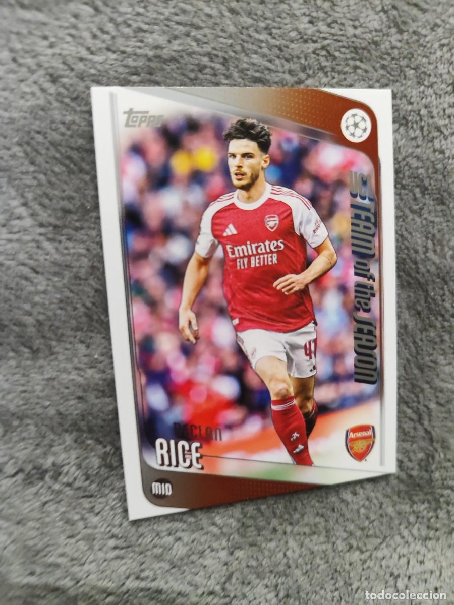 Fu&szlig;ball-Sticker: 164 DECLAN RICE ARSENAL FC UCC FLAGSHIP 2025 26 TOPPS 25 2026 CHAMPIONS LEAGUE
