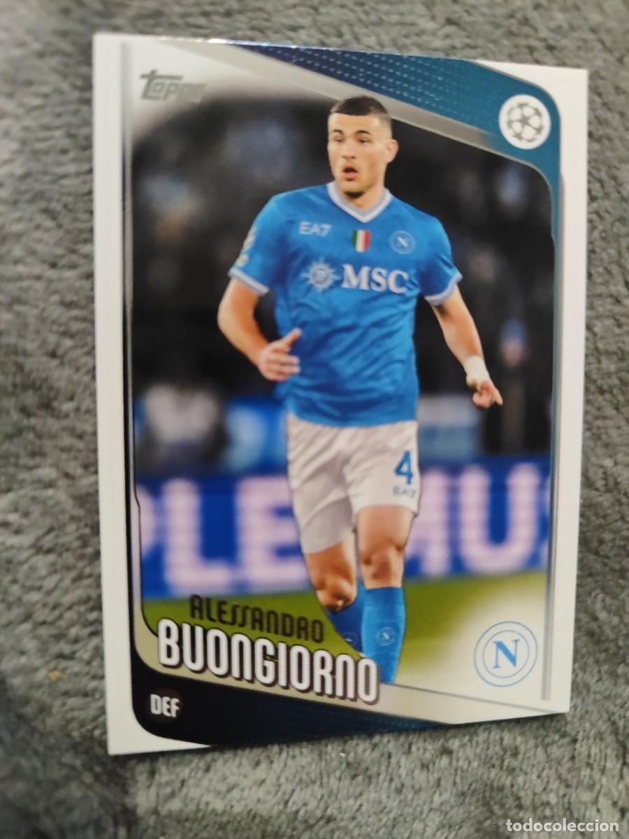 Cromos de Futebol: 171 ALESSANDRO BUONGIORNO SSC NAPOLI UCC FLAGSHIP 2025 26 TOPPS 25 2026 CHAMPIONS LEAGUE