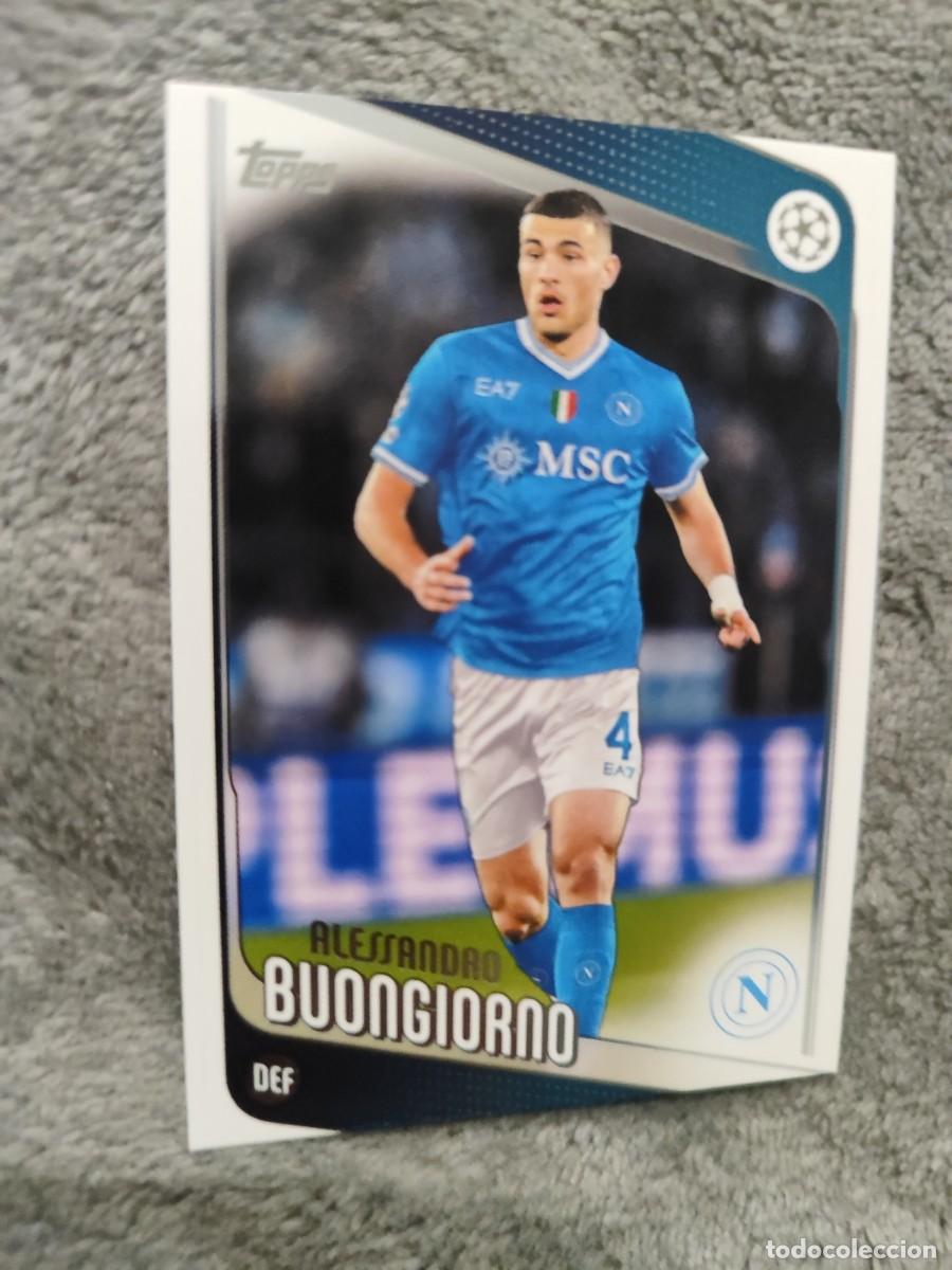Cartes &agrave; collectionner de Football: 171 ALESSANDRO BUONGIORNO SSC NAPOLI UCC FLAGSHIP 2025 26 TOPPS 25 2026 CHAMPIONS LEAGUE