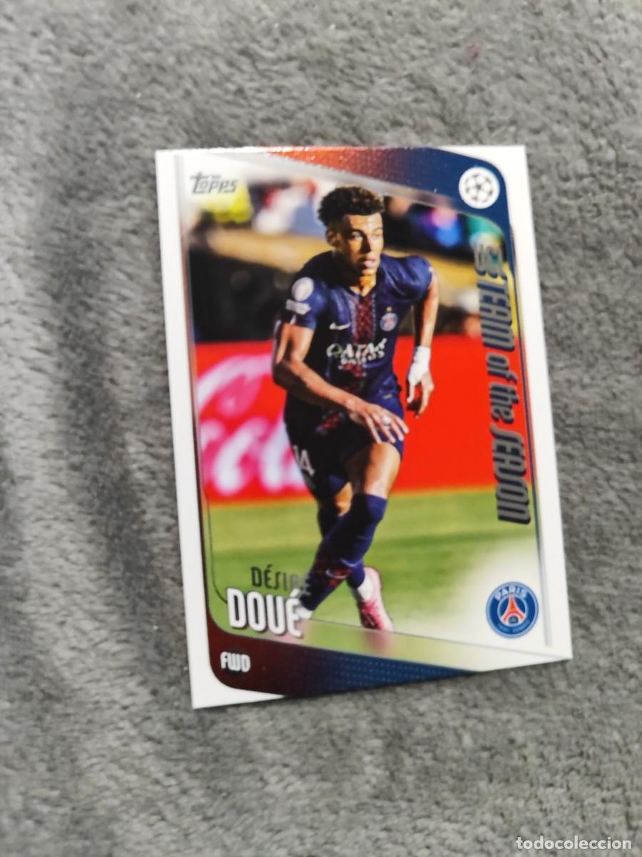 Cromos de f&uacute;tbol: 198 D&Eacute;SIR&Eacute; DOU&Eacute; PARIS SAINT-GERMAIN UCC FLAGSHIP 2025 26 TOPPS 25 2026 CHAMPIONS LEAGUE