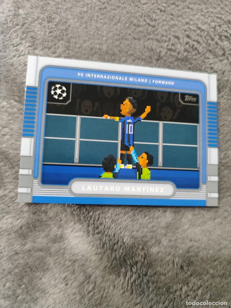 Figurine di Calcio: 8B-9 LAUTARO MART&Iacute;NEZ FC INTERNAZIONALE MILANO 8 BIT UCC FLAGSHIP 2025 26 TOPPS 25 2026 CHAMPIONS LE