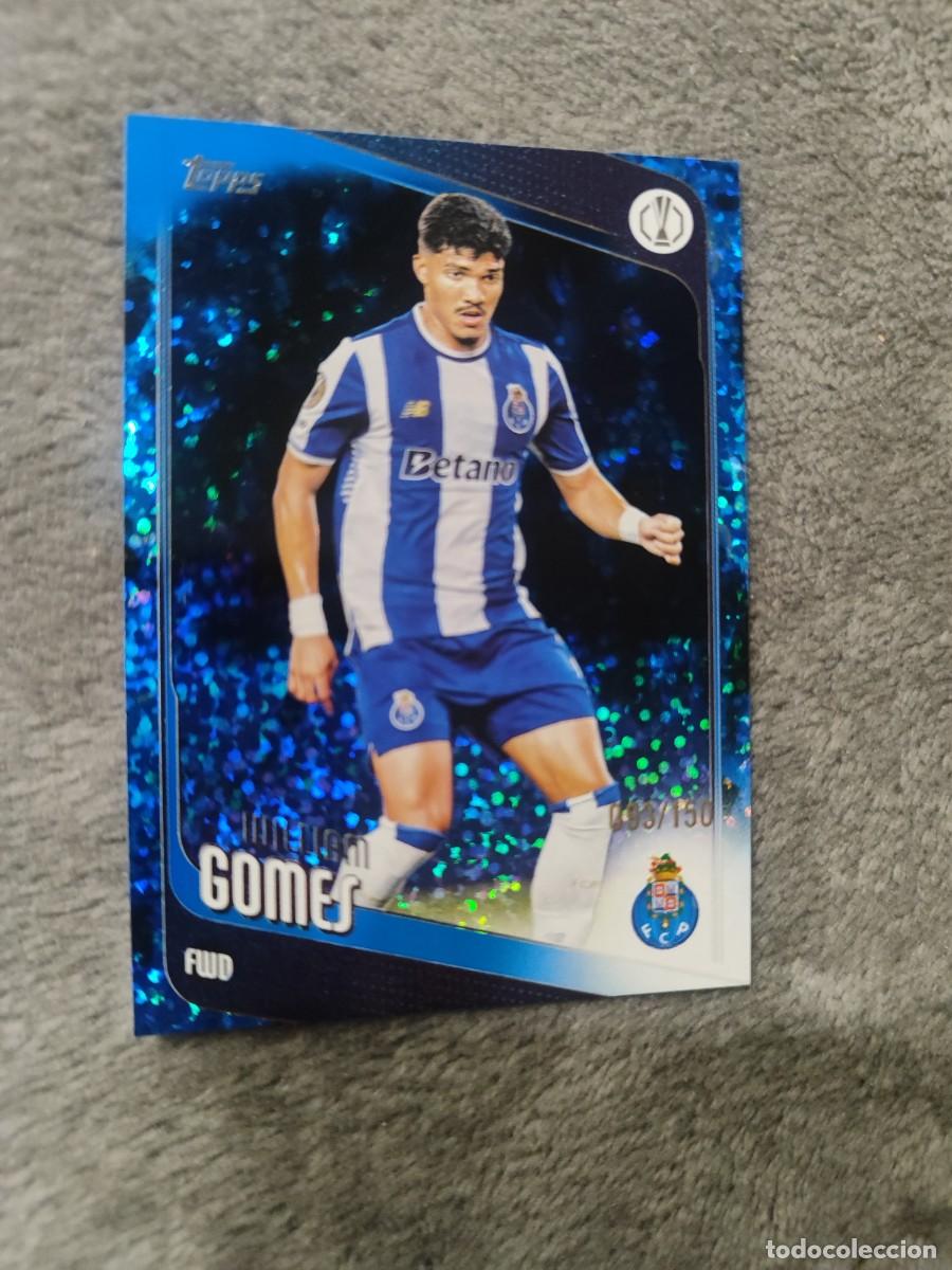 Cromos de f&uacute;tbol: 50 WILLIAM GOMES FC PORTO UCC FLAGSHIP 2025 26 TOPPS 2026 CHAMPIONS PARALELA PARALLEL NUMERADA /150