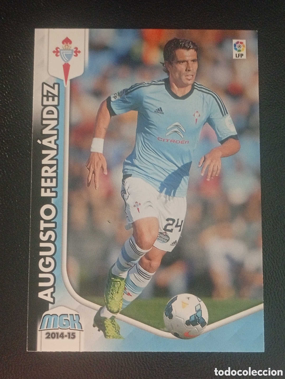 Cromos de f&uacute;tbol: 83 AUGUSTO FERNANDEZ CELTA DE VIGO MEGACRACKS 2014 2015 14 15 CROMOS CARDS PANINI ADRENALYN TOPPS