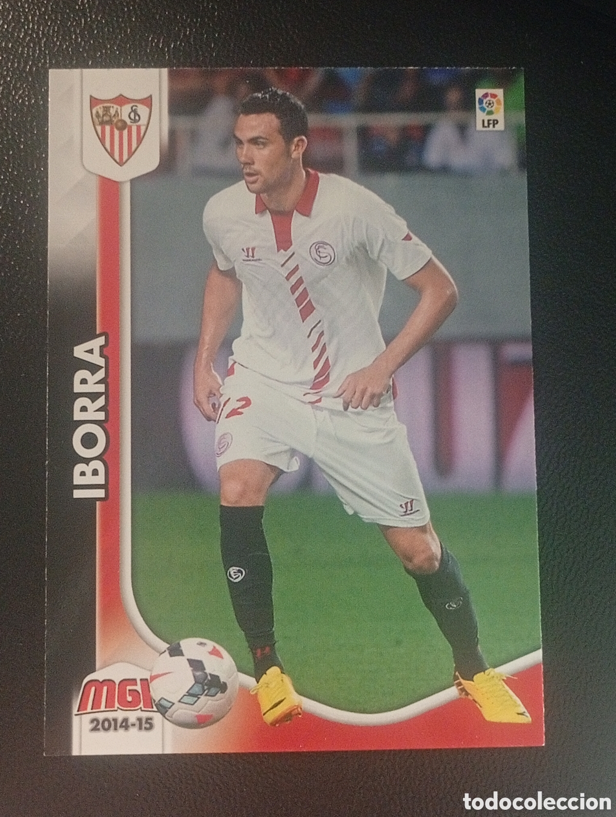Fu&szlig;ball-Sticker: 317 IBORRA SEVILLA MEGACRACKS 2014 2015 14 15 CROMOS CARDS PANINI ADRENALYN TOPPS