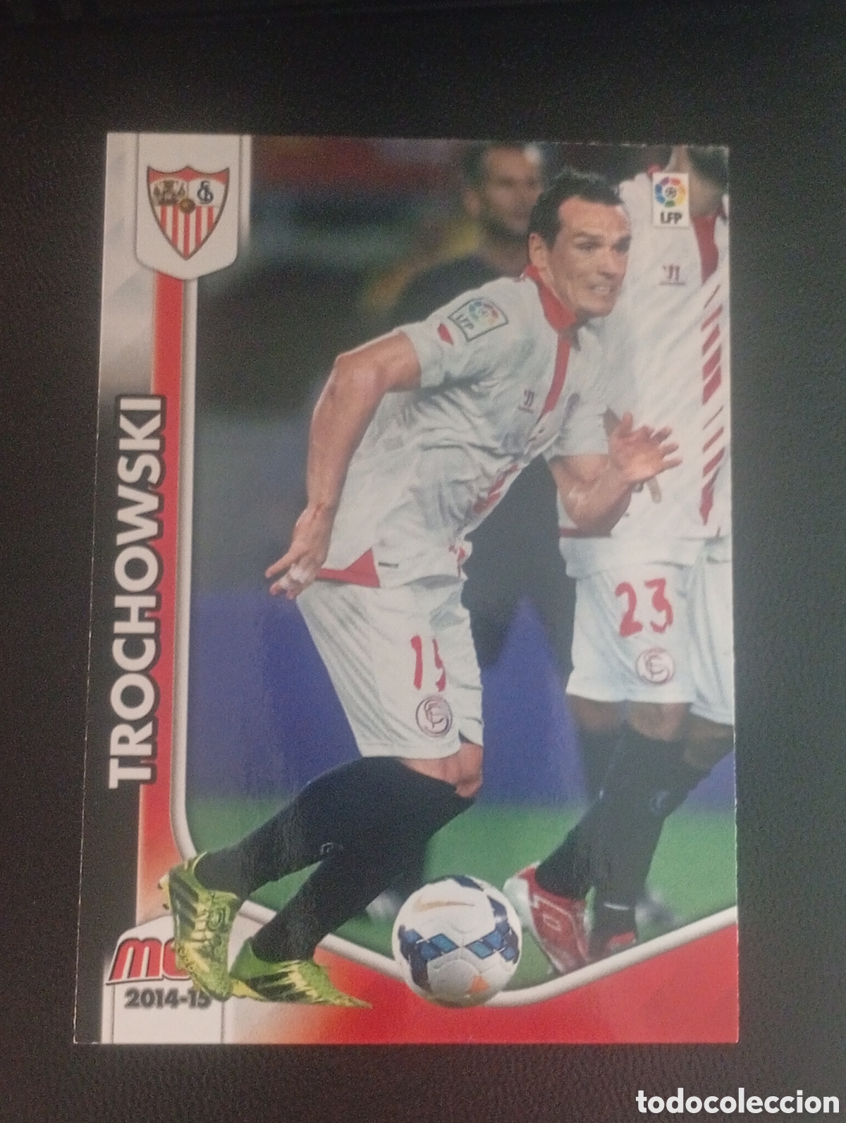 Fu&szlig;ball-Sticker: 319 TROCHOWSKI SEVILLA MEGACRACKS 2014 2015 14 15 CROMOS CARDS PANINI ADRENALYN TOPPS