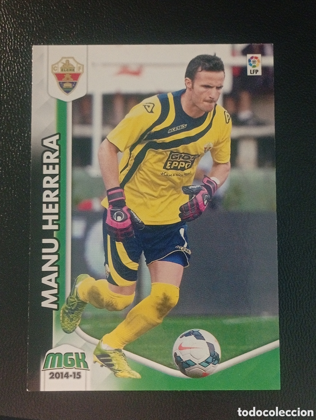 Figurine di Calcio: 146 MANU HERRERA ELCHE MEGACRACKS 2014 2015 14 15 CROMOS CARDS PANINI ADRENALYN TOPPS
