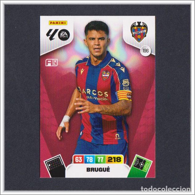 Fu&szlig;ball-Sticker: ADRENALYN XL 2025 2026 25 26 PANINI BRUGUE 196 LEVANTE LIGA COLECCI&Oacute;N ALBUM F&Uacute;TBOL