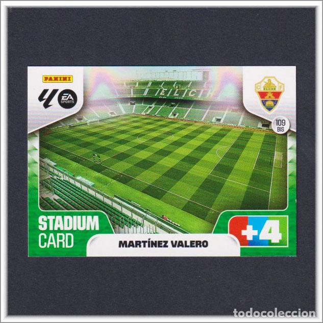 Cromos de Futebol: ADRENALYN XL 2025 2026 25 26 PANINI ESTADIO MART&Iacute;NEZ VALERO 109 BIS ELCHE LIGA COLECCI&Oacute;N ALBUM