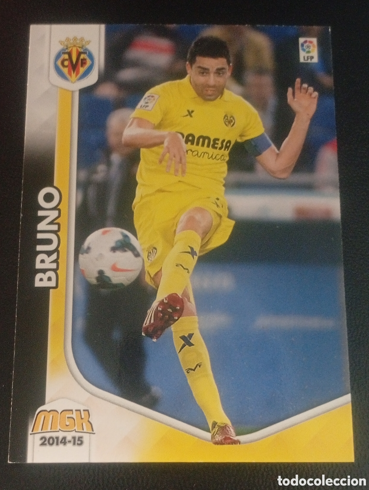 Cromos de f&uacute;tbol: 351 BRUNO VILLARREAL MEGACRACKS 2014 2015 14 15 CROMOS CARDS PANINI ADRENALYN TOPPS