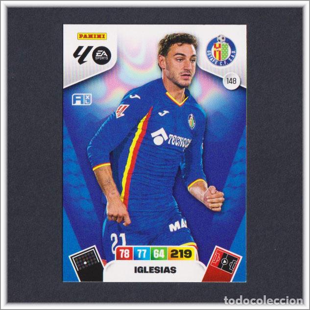 Figurine di Calcio: ADRENALYN XL 2025 2026 25 26 PANINI IGLESIAS 148 GETAFE LIGA COLECCI&Oacute;N ALBUM F&Uacute;TBOL