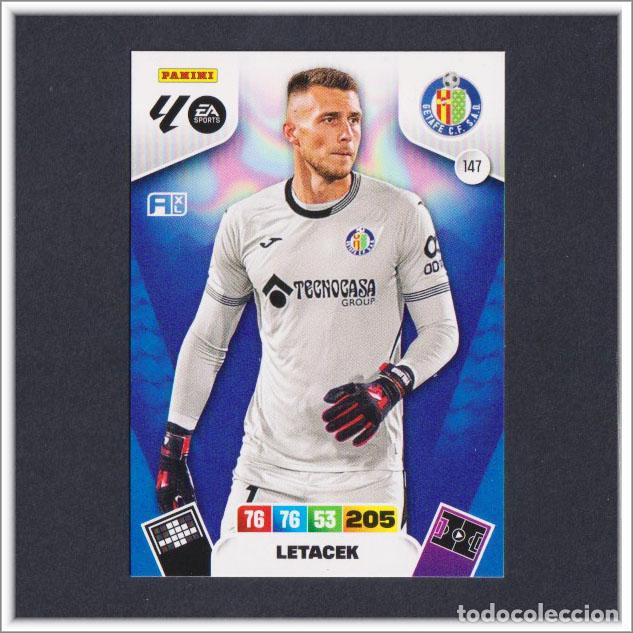 Figurine di Calcio: ADRENALYN XL 2025 2026 25 26 PANINI LETACEK 147 GETAFE LIGA COLECCI&Oacute;N ALBUM F&Uacute;TBOL