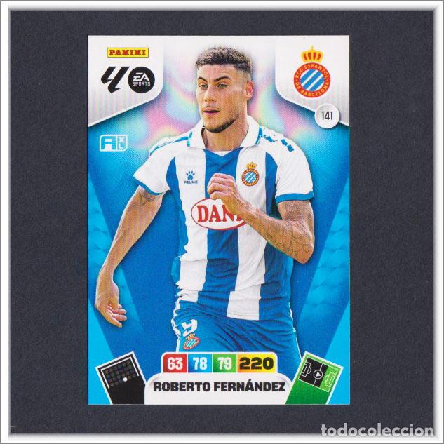 Cromos de Futebol: ADRENALYN XL 2025 2026 25 26 PANINI ROBERTO FERNANDEZ 141 ESPANYOL LIGA COLECCI&Oacute;N ALBUM F&Uacute;TBOL