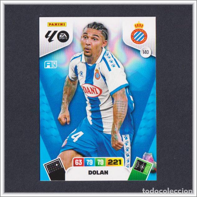 Cromos de F&uacute;tbol: ADRENALYN XL 2025 2026 25 26 PANINI DOLAN 140 ESPANYOL LIGA COLECCI&Oacute;N ALBUM F&Uacute;TBOL