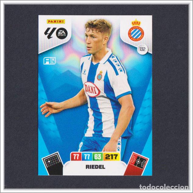 Fu&szlig;ball-Sticker: ADRENALYN XL 2025 2026 25 26 PANINI RIEDEL 132 ESPANYOL LIGA COLECCI&Oacute;N ALBUM F&Uacute;TBOL