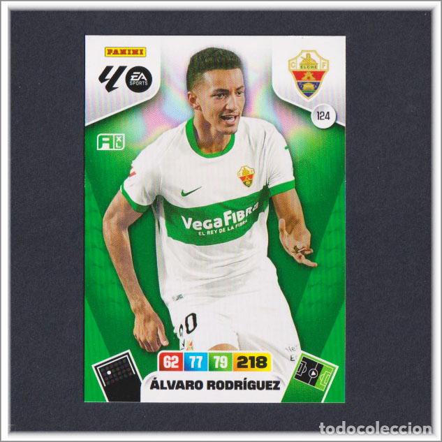 Figurine di Calcio: ADRENALYN XL 2025 2026 25 26 PANINI ALVARO RODRIGUEZ 124 ELCHE LIGA COLECCI&Oacute;N ALBUM F&Uacute;TBOL