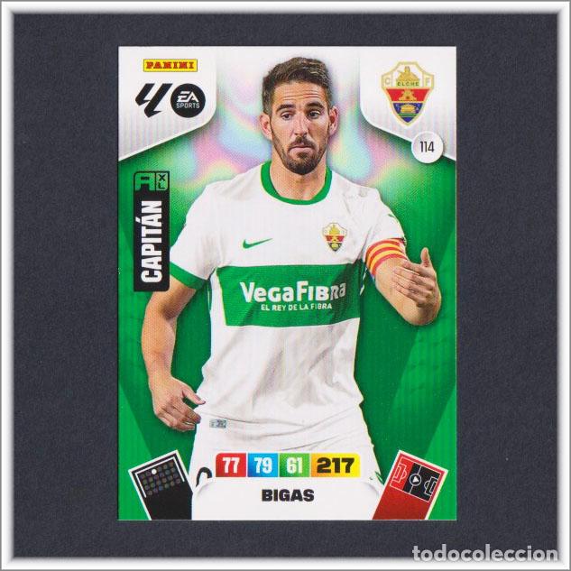 Cromos de Futebol: ADRENALYN XL 2025 2026 25 26 PANINI BIGAS 114 ELCHE LIGA COLECCI&Oacute;N ALBUM F&Uacute;TBOL