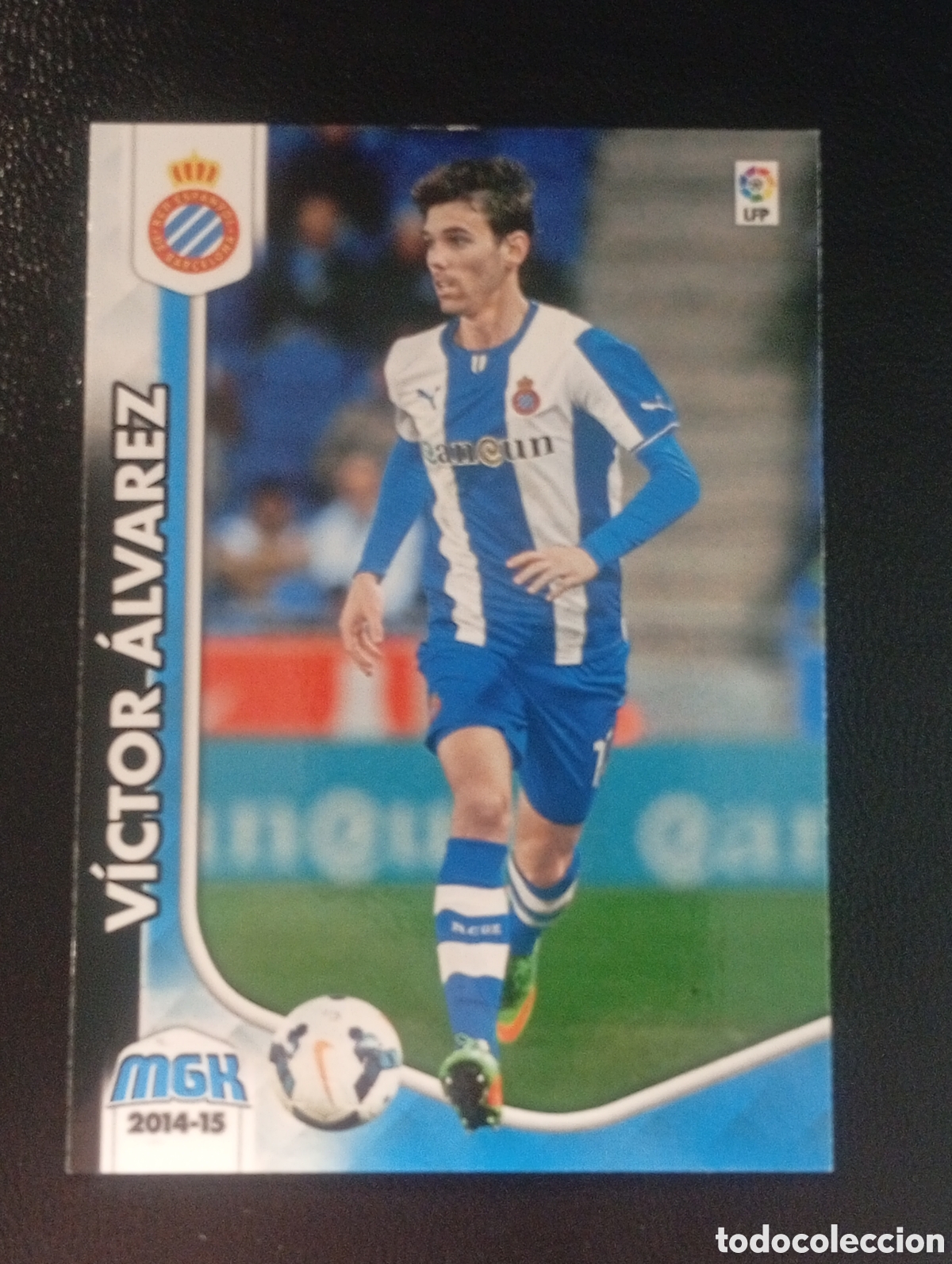 Fu&szlig;ball-Sticker: 171 VICTOR ALVAREZ ESPANYOL MEGACRACKS 2014 2015 14 15 CROMOS CARDS PANINI ADRENALYN TOPPS