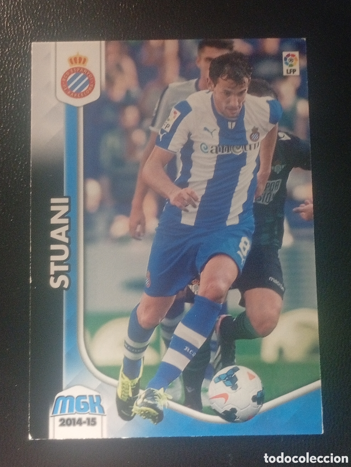 Fu&szlig;ball-Sticker: 178 STUANI ESPANYOL MEGACRACKS 2014 2015 14 15 CROMOS CARDS PANINI ADRENALYN TOPPS