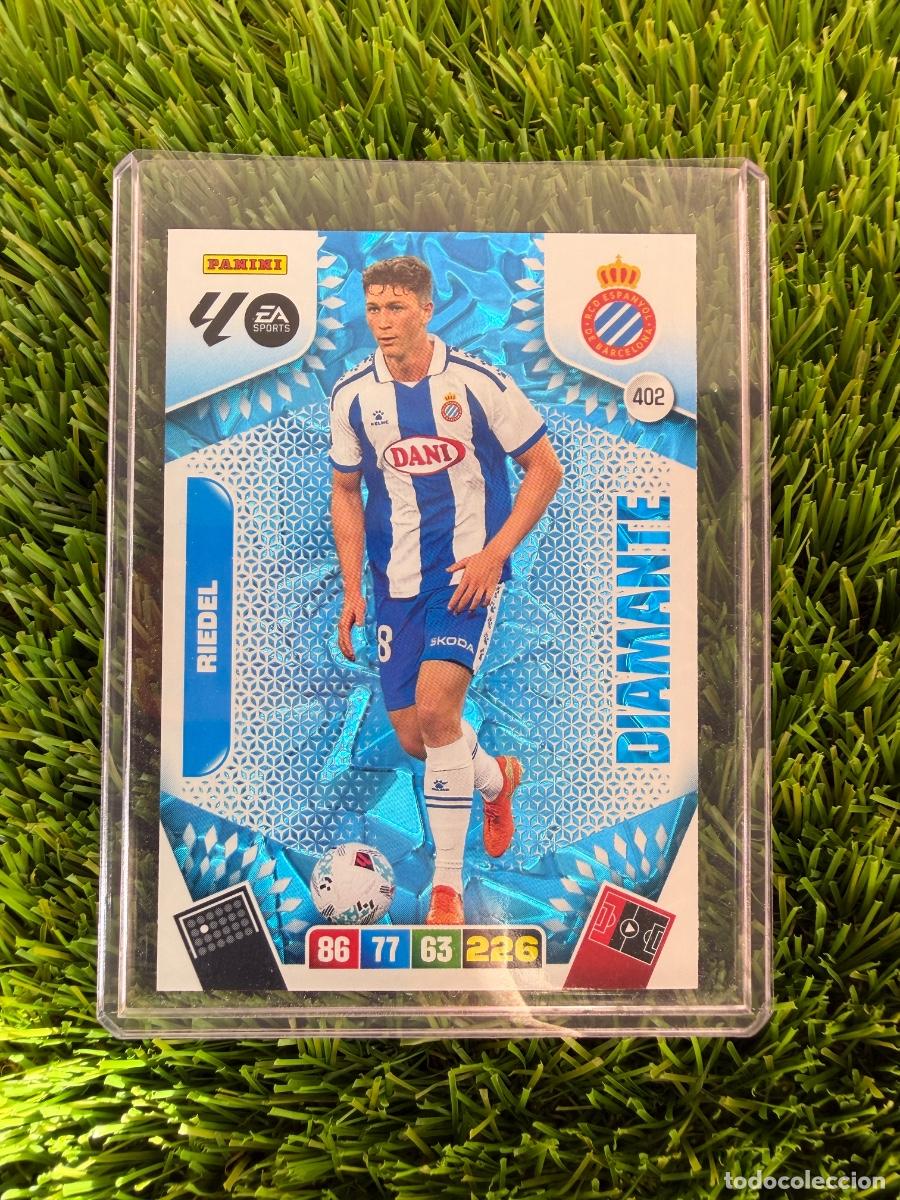 Fu&szlig;ball-Sticker: N&ordm; 402 Riedel Diamante RCD Espanyol Adrenalyn XL 25 26