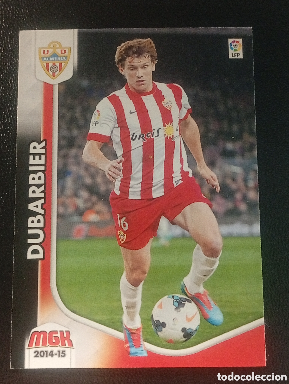Figurine di Calcio: 8 DUBARDIER ALMERIA MEGACRACKS 2014 2015 14 15 CROMOS CARDS PANINI ADRENALYN TOPPS