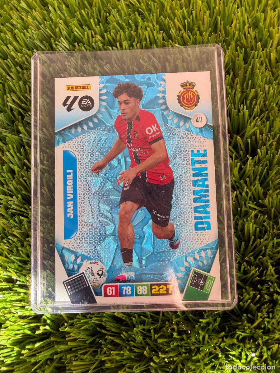 Cromos de f&uacute;tbol: N&ordm; 411 Jan Virgili Diamante RCD Mallorca Adrenalyn XL 25 26