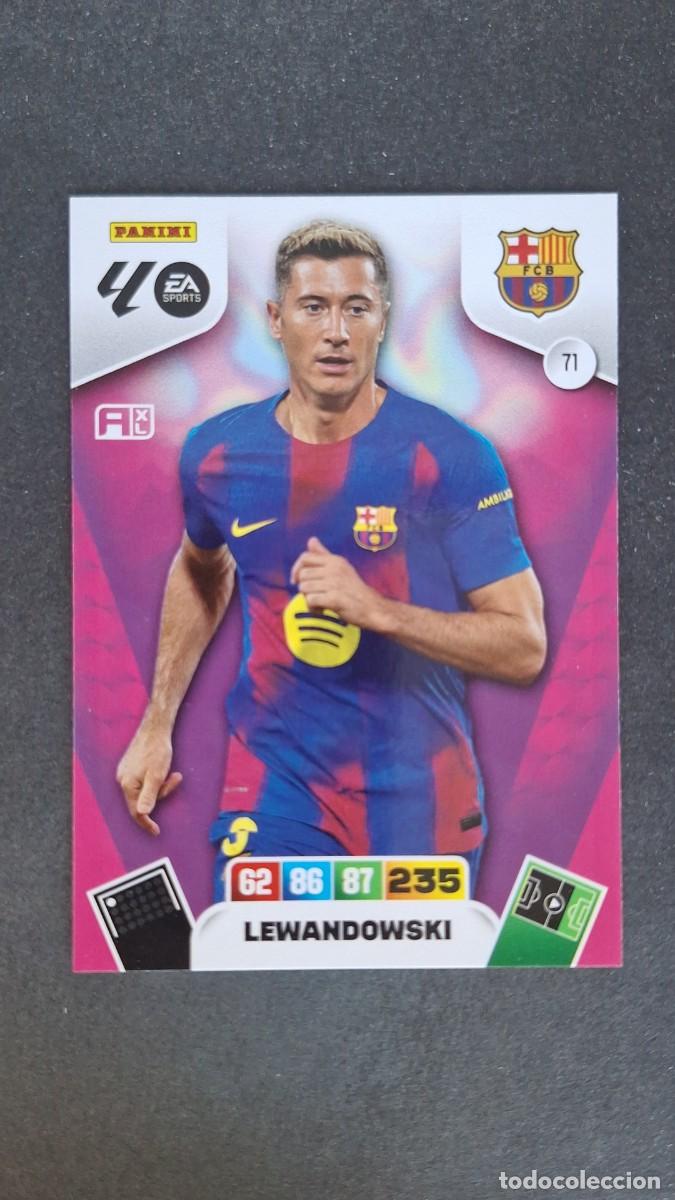 Figurine di Calcio: L1 LEWANDOWSKI F. C. BARCELONA 71 ADRENALYN XL LIGA 2025/2026 25 26 PANINI