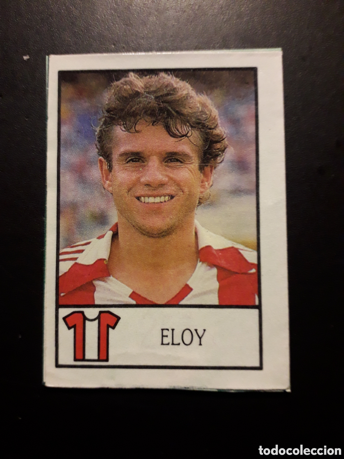 Cromos de F&uacute;tbol: ELOY SPORTING DE GIJ&Oacute;N N&deg; 251 BOLLYCAO 1987 1988. 87 88 RECORTADO PEDIDO M&Iacute;NIMO 3&euro;