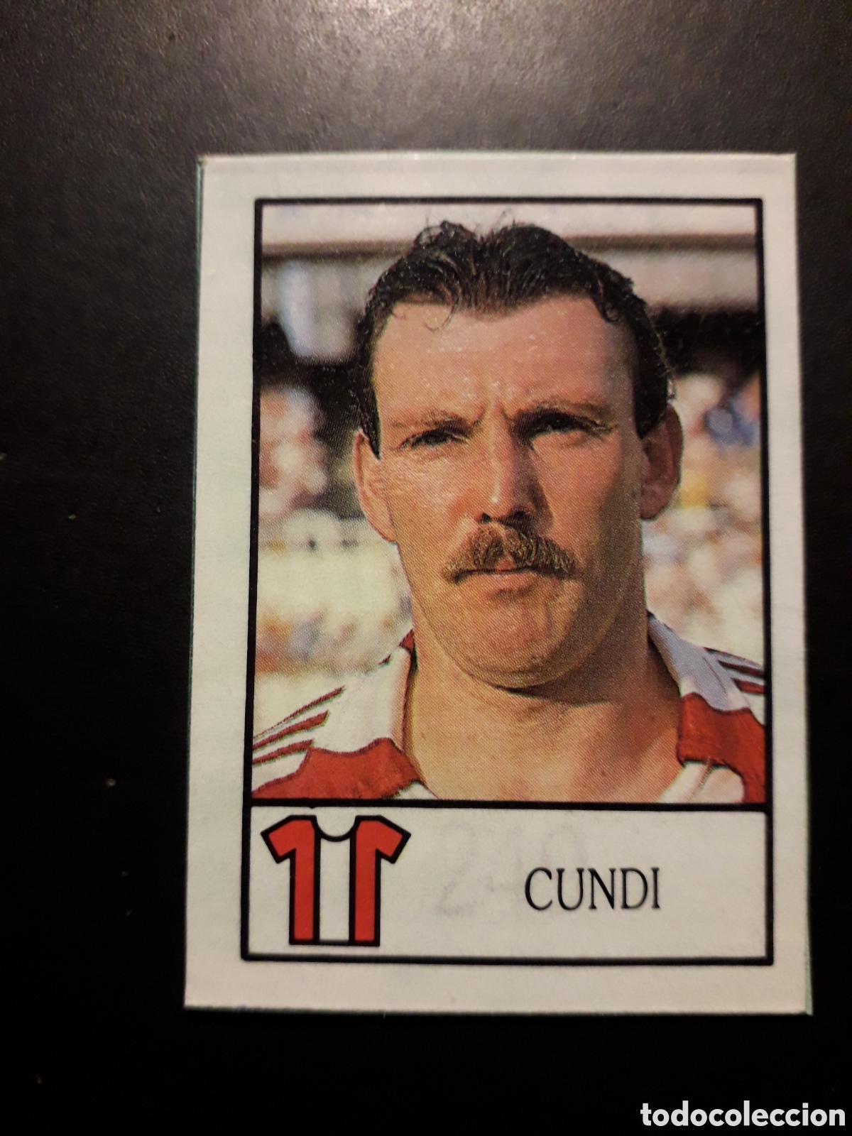 Cromos de F&uacute;tbol: CUNDI SPORTING DE GIJ&Oacute;N N&deg; 249 BOLLYCAO 1987 1988. 87 88 RECORTADO PEDIDO M&Iacute;NIMO 3&euro;