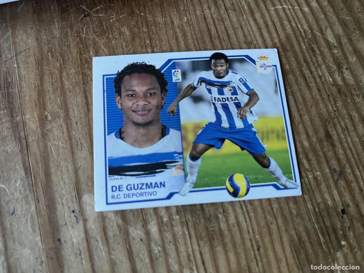Fu&szlig;ball-Sticker: CROMO SIN PEGAR NUNCA PEGADO ALBUM LIGA ESTE 07 08 2007 2008 DEPORTIVO CORU&Ntilde;A DE GUZMAN