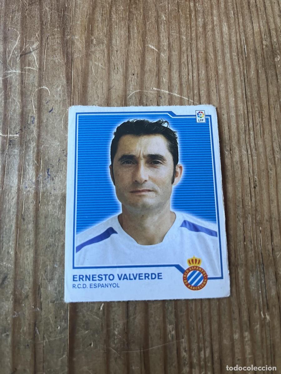 Figurine di Calcio: CROMO SIN PEGAR NUNCA PEGADO ALBUM LIGA ESTE 07 08 2007 2008 ESPANYOL ERNESTO VALVERDE ENTRENADOR