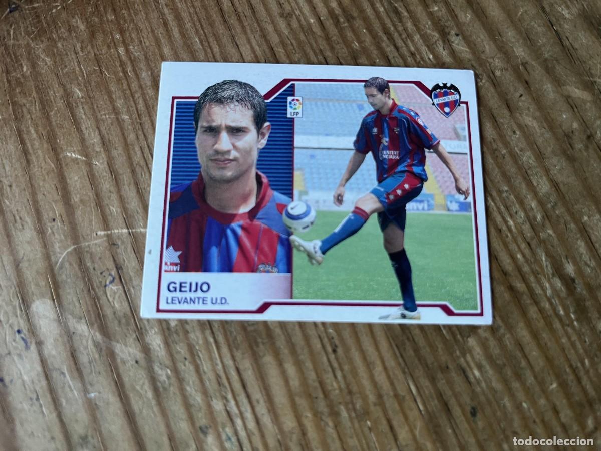 Fu&szlig;ball-Sticker: CROMO SIN PEGAR NUNCA PEGADO ALBUM LIGA ESTE 07 08 2007 2008 LEVANTE GEIJO