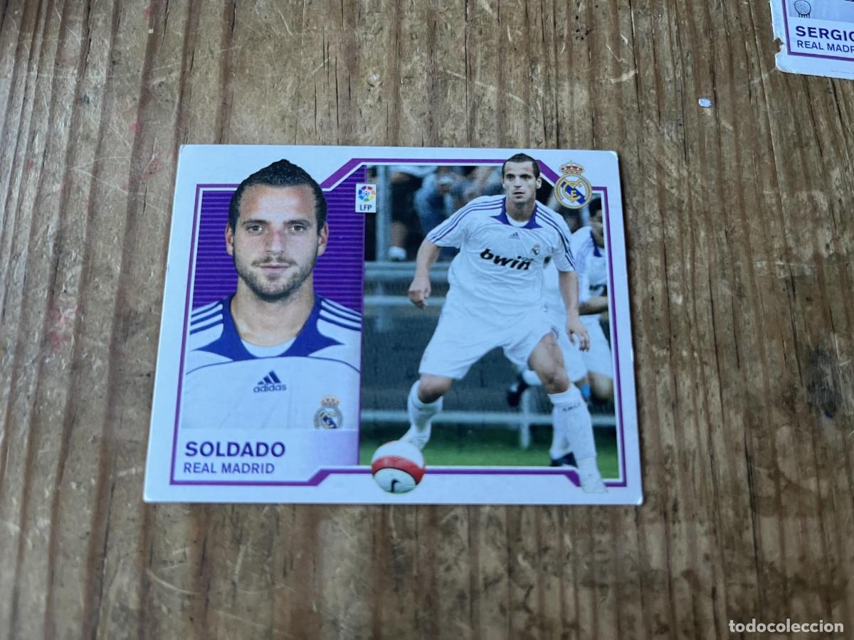 Fu&szlig;ball-Sticker: CROMO SIN PEGAR NUNCA PEGADO ALBUM LIGA ESTE 07 08 2007 2008 REAL MADRID SOLDADO