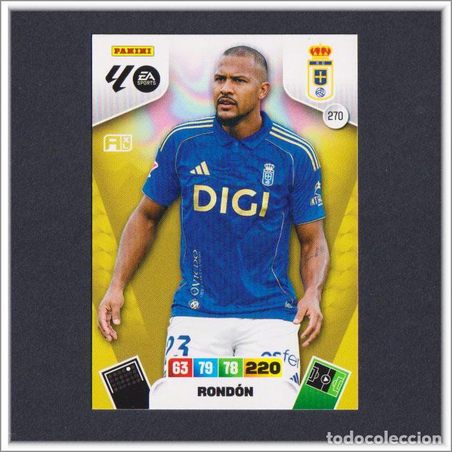 Cromos de Futebol: ADRENALYN XL 2025 2026 25 26 PANINI RONDON 270 OVIEDO LIGA COLECCI&Oacute;N ALBUM F&Uacute;TBOL