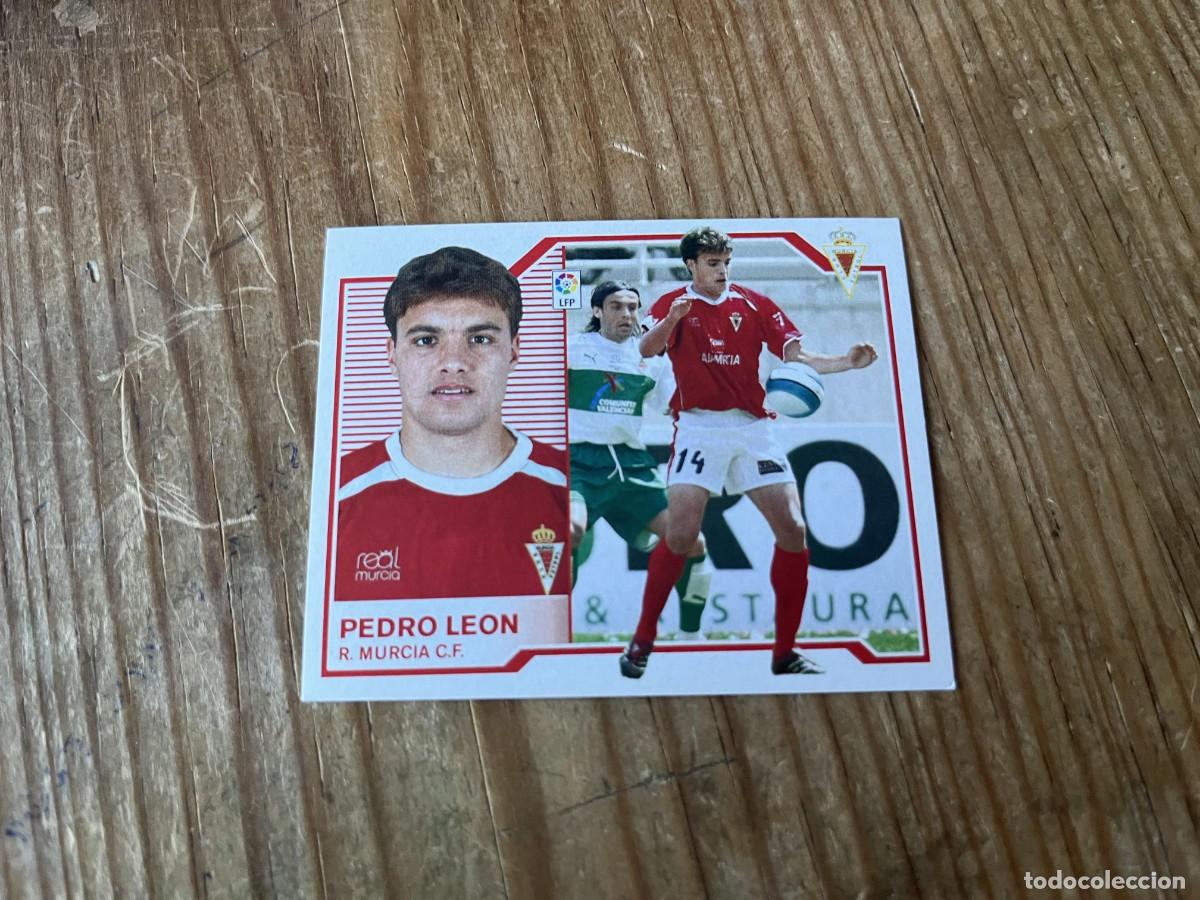 Fu&szlig;ball-Sticker: CROMO SIN PEGAR NUNCA PEGADO ALBUM LIGA ESTE 07 08 2007 2008 MURCIA PEDRO LEON