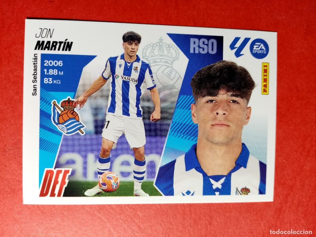 Football Stickers: N&ordm; 6 JON MARTIN, REAL SOCIEDAD, LIGA ESTE 2025 2026 25 26 PANINI