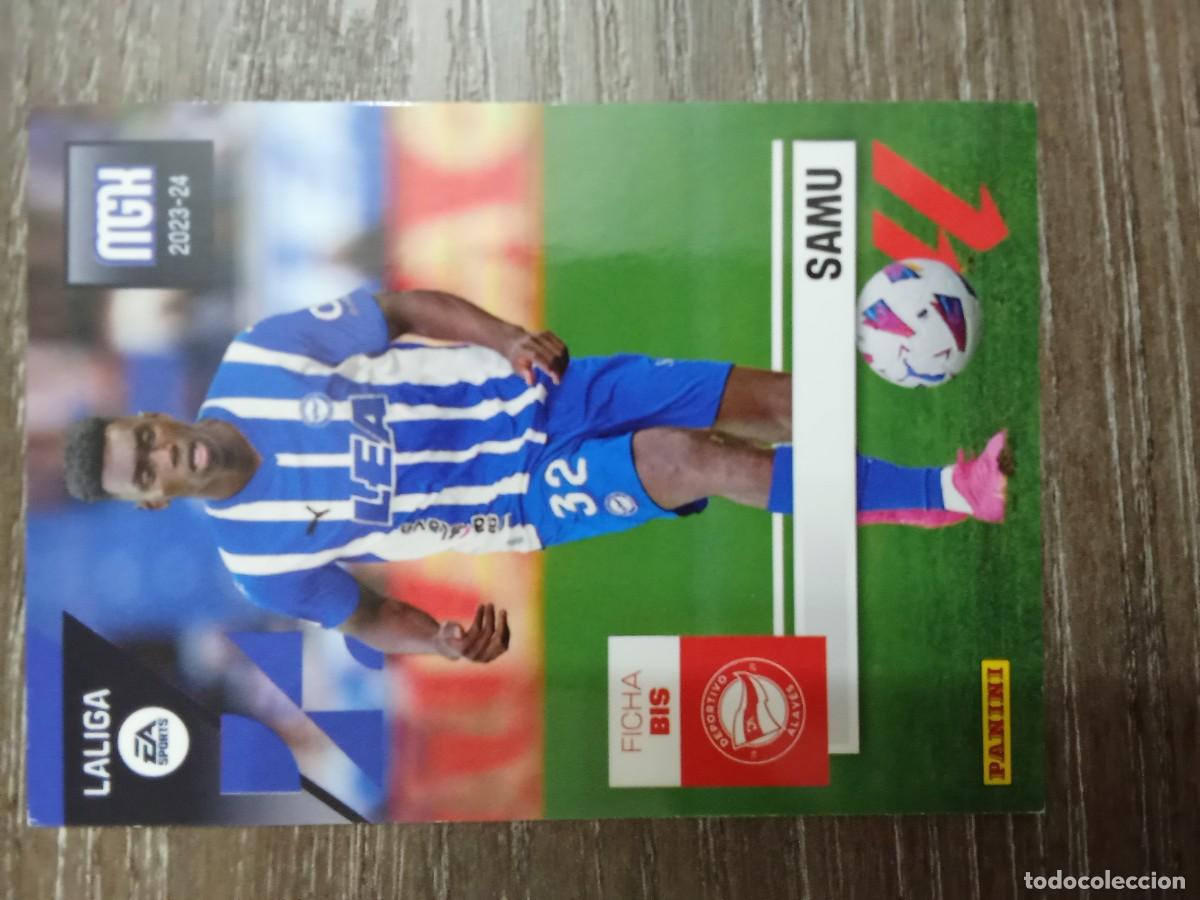 Cromos de f&uacute;tbol: 32 bis samu megacracks 2023-24