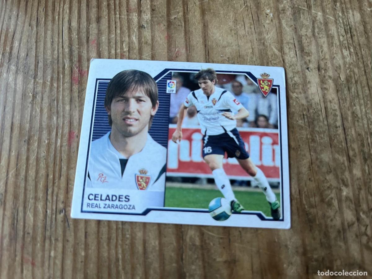 Figurine di Calcio: CROMO SIN PEGAR NUNCA PEGADO ALBUM LIGA ESTE 07 08 2007 2008 ZARAGOZA CELADES