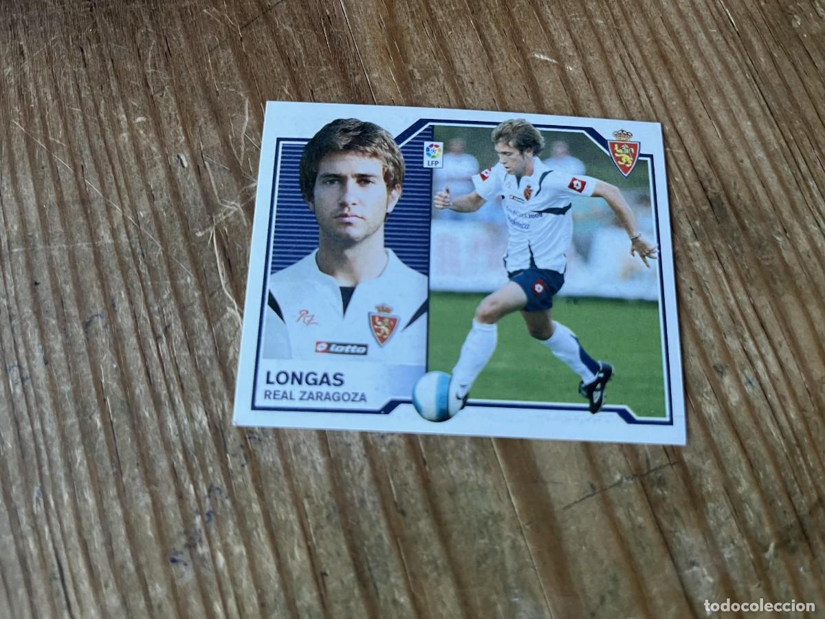 Figurine di Calcio: CROMO SIN PEGAR NUNCA PEGADO ALBUM LIGA ESTE 07 08 2007 2008 ZARAGOZA LONGAS