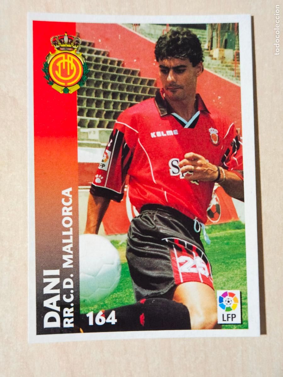 Cromos de Futebol: FICHA N&ordm; 164 DANI - CHUPA CHUPS 1998-1999, 98-99 - MALLORCA - NUEVO